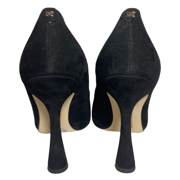 Sam Edelman Black Suede Heels - Picture 5 of 15